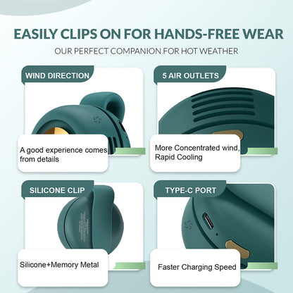 Breazy™ Portable Clip-On Fan
