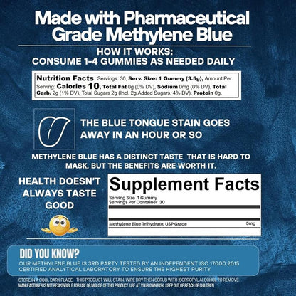 Vitas Methylene Blue Gummies