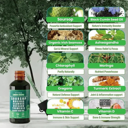 Vitas 10-in-1 Soursop Extract Drops