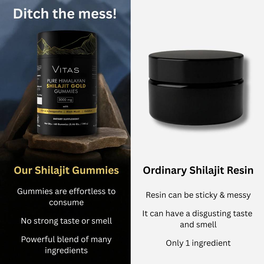 Vitas Pure Shilajit Gummies