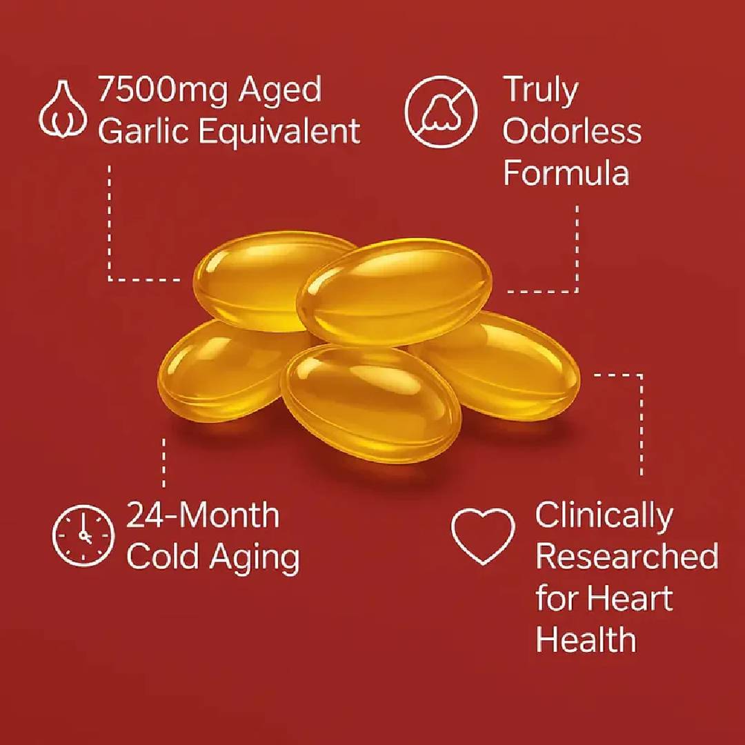 Vitas Aged Garlic Extract - 7500mg Odorless